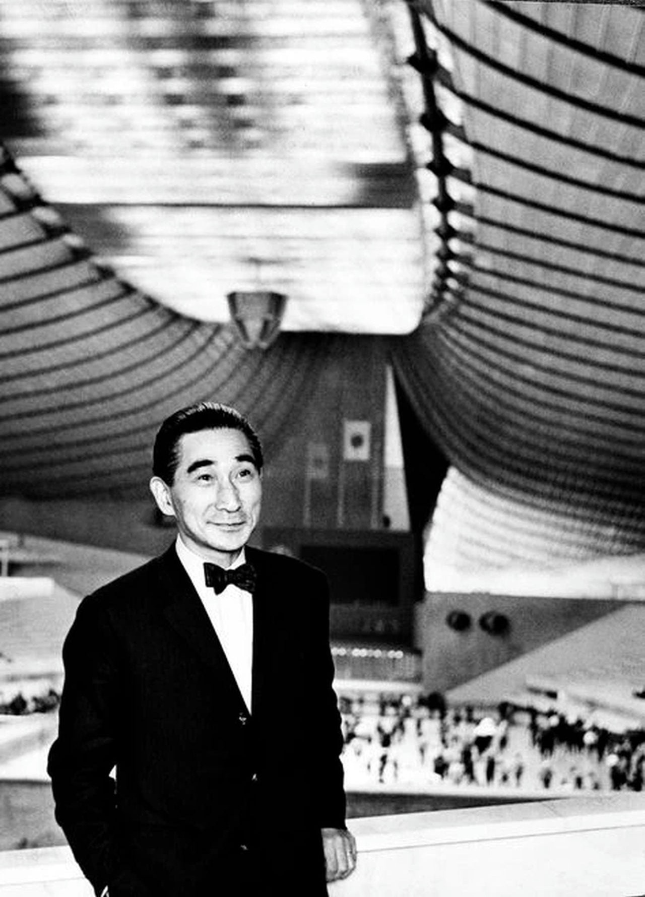 YOYOGI NATIONAL GYMNASIUM TOKYO KENZO TANGE © ASAHI SHIMBUN 